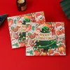 Calendario dell'Avvento di Natale Bracciali Calendario del conto alla rovescia di 24 giorni Fascino per gioielli fai-da-te a tema natalizio per regali a tema natalizio per bambini