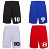 Мужские шорты бесплатные печатные номера, а также футбольные шорты Mens Kids Summers Running Basketball Soccer Shorts Yoga Sports Sport 230802