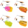 Appâts leurres 1 pièces Spinner appât 10G 16G 17G métal leurre dur pêche Spinnerbait brochet pivotant poisson attirail Wobbler 230802