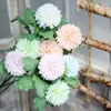 Dekorative Blumen 57 cm Künstliche Löwenzahn Ball Rose Blume Seide Hyazinthe Hochzeit Party Dekoration Für Home El Garten Dekorationen