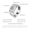 Pierścionki ślubne Hoyon Fashion Classic 1 Carat Men S. Pierścień S925 Pure Silver D Solitaire Ring Prezent z Gra Certyfikat biżuterii 230802