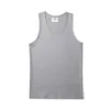 Men's Tank Tops Cotton Vest Men 2023 Summer Solid Color Slim Fit Thick Thread Sleeveless Sports Fitness Causal Bottoming Top Tees 230802