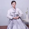 Ethnische Kleidung, Tanzkostüm im koreanischen Stil, verbesserte nationale Bühnenkleidung, traditionelles weibliches Hanbok-Aufführungskleid