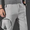 Men's Pants Spring 2023 Business Casual Slim Trousers Straight Leg High Stretch Korean Version Men Clothing