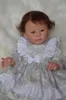 Dolls 58CM Huxley Finished Doll Reborn Toddler Girl Lifelike Reborn Doll with High Quality 3D Skin Visible Veins Toys for Girl 230802