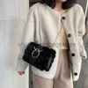 Sacs à bandoulière Netizen petit sac femmes 2021 nouvelle mode sac à chaîne polyvalent agneau en peluche sac à bandoulière occidentalisé sac à bandoulièrestylishhandbagsstore