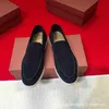 Loro New Piana Make Dongguan Plain Buty super wygodne płaskie buty swobodne skórzane buty do owczej skóry buty do butów na buty piana buty piana