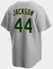 Gaoxin 26 Chapman Baseball Jersey Rickey Henderson Matt Olson Reggie Jackson Sean Manaea Mike Fiers Khris Davis Eis Andrus Jesus Luzardo Custom