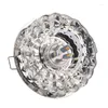 Tavan Işıkları Led kristal spot ışığı gömülü Downlight Oturma Odası Işık Koridor Atmosfer