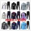 23 24 PSGS Messis Tracksuit Football Jerseys Training Suit Jersey Soccer Tuta Maillot Survetement Foot Futbol Chandal Jogging Jacket 2023 2024 Mens Kids Tracksuits