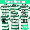 23 24 24 McGregor Abada Mens Player Wersja piłka nożna Daizen Turnbull Forrest Ajeti Johnston Home Football Shirts krótkie mundury dla dorosłych