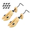 Shoe Parts Accessories 1Pair Stretcher Wooden Ergonomic Adjustable Unisex Universal Man Women Widener For Pinch Foot Grinding 230802