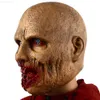 Party Masks Scary Lifelike Halloween Zombie Mask Horror Fancy Dress Party Headgear Haunted House Cosplay Props L230803