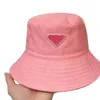 Luxury Nylon Bucket Hat For Men and Women Fashion Designer Ladies Mens 2022 Spring Summer Colorful Leather Metal Sun Hats New Fish2919621