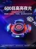 Decompression Toy Fidget Spinner Alloy Luminous Light Hand Gyroscope Stress Toys R188 Silent Bearing STARRY SKY for Adults Male Christmas Gift 230803