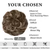 Wig Caps Synthetic Hair Bundle Extension messy curly elastic hair curly synthetic Chignon donuts Updo women's hair patches 230803