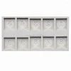 Stampi da forno Nastro Bunting Stampo per dolci in silicone digitale Sugarcraft Cetakan Bakeware Cupcake Accessori per la cucina SQ1727