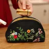 Chinese Stijl Producten DIY Borduren van Etui Cosmetische Tas Bloem Patroon Gedrukt borduurpakketten Naaien Art Handwerk Handwerk Gift R230803