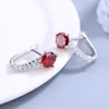 Dangle Küpe Küpe Gümüş Gümüş Gümüş 925 Elmas Kore Mücevher Piercing Ear Ring Hoop Düğün Aksesuarları Trend Hediye Kadın