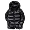 Mens Designer Down Jacket NFC Inverno Casacos Quentes Mulheres Moda Carta Bordado Ao Ar Livre Tops Mens À Prova de Vento Impermeável Vestuário Elástico Sobre Tamanho 2XL 3XL 4XL 5XL