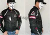 Vêtements de moto Quatre saisons combinaison de moto combinaison de course pour hommes moto coupe-vent chaud veste antichute x0803