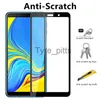 Protecteurs d'écran de téléphone portable verre de protection pour samsung a7 2018 a750 a730 protecteur d'écran en verre trempé sur galaxy a 7 7a a72018 750 730 film de sécurité en verre x0803