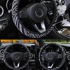 Steering Wheel Covers Automotive Cover Car Non Slip Elastic Universal Automobile Breathable