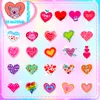 50Pcs Cartoon Love Stickers Waterproof Vinyl Stickers Non-random for Car Bike Luggage Laptop Skateboard Scrapbook Water Bottle Decal