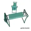 Meubles de camp Jardin Kneeler Siège Tissu Sac Jardinage Repos Chaise à genoux Camping intérieur Semences Outils EVA Genoux Pad Tabouret avec poches