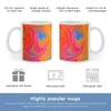 Tassen Liquid Tie Dye Handyhülle Weiße Tasse Kaffeetasse Milchteetassen Geschenk für Freunde Coole Sommerfarben Muster 12