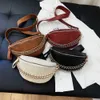 HBP Crossbody Bags torebka wieczorowa moda czcionek klatka piersiowa Kobiety stały kolor łańcucha wielowarstwowego sakiewki Fanny Pas Pas Pakiet na ramię 220811