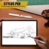 Pencil Sharpeners 9 i 1 Multitool Pen for Dad LED Light Stylus Skruvmejselöppnare Rularnivå Gift Bopfrifriat 6pcs 230803