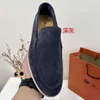 Loro Piano Top-Quality Schuh lo * ro pi * Ana Womens und Herren Lefu Schuhe flacher Boden weiche Einzelschuhe 2024 Frühlings-/Sommer faule Schuhe niedrige obere hohe Qualität