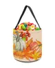 Sacs de rangement Thanksgiving Automne Citrouille Légumes Jouets Panier Sac De Bonbons Cadeaux Pour Enfants Fourre-Tout Tissu Party Favor