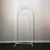 Party Decoration 3pcs/set Arched Flower Rack Wedding Stage Birthday Background Frame Wrought Iron Shelf Metal Arch