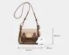 Borsoni Zigui Ladies Hand Luxury 2023 Fancy Pu Waterproof Brown Cute Tracolla Borsa da viaggio Donna