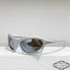 2024 Designer Fashion Nieuwe luxe designer Futuristische zonnebril Male Star Ins Net Red Cat Eye Zonnebrillen Vrouw BB0229S
