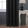 Cortina Cortinas opacas modernas para la ventana de la sala de estar Cortinas gruesas de tela negra de alta precisión para dormitorio Cortinas confeccionadas