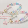 Strand 1 Piece Cute Popcorn Beads Glass Bracelet Friendship Flower Bracelets For Girl Jewelry Accessories Elastic Wholesale