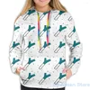 Hoodies voor heren Herensweater voor dames Grappige prei Digitaal ontwerp Print Casual hoodie Streatwear