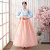 Vêtements ethniques traditionnel coréen Hanbok robe ancienne princesse Costume de danse femmes scène folklorique 10743