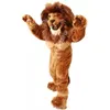 Mascotte di leoni amichevole professionale Costume Top cartoni animati di carnivale di carnival unisex adulti di dimensioni natalizi festa di compleanno abito da esterno