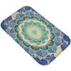 Mattor 40x60 cm Badrum Vattenabsorption Matt Badrum Matt Flanell Vattenmelon Flower Flanell Non-Slip Bath Mats Badrumstillbehör R230802