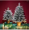 Decorazioni natalizie 1pc 45cm Decorazione albero di neve accumulata 2023 anni Decor PVC artificiale Navidad per feste