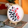 Produkty w stylu chińskim haft haft igły start retro kwiatowy dywanik zaczep