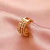 Backs Earrings Crystal-set Ear Clip Zircon Women's Classic Non-porous Single Bone