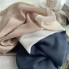 Foulards automne hiver mode luxe écharpe chaude pour les femmes de haute qualité Designer châle lin Hijab Turba foulard correspondance des couleurs
