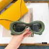 2023 Luksusowe okulary przeciwsłoneczne Nowy chleb Luoyi nadmuchite ropuchy ropuchy czerwone okulary przeciwsłoneczne Kobieta LW40099