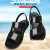 Sandalias TAFN Verano Zapatos de playa de doble uso Moda Suela gruesa Casual Cómodos Hombres