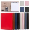 Andra Office School Supplies A4 PU Leather Folder Padfolio Job Executive Multifunction Organizer Planner Notebook for Documents 230803